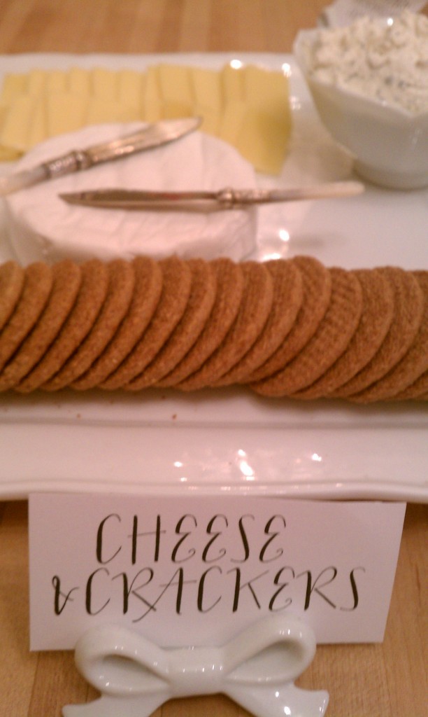 Cheese & Crackers