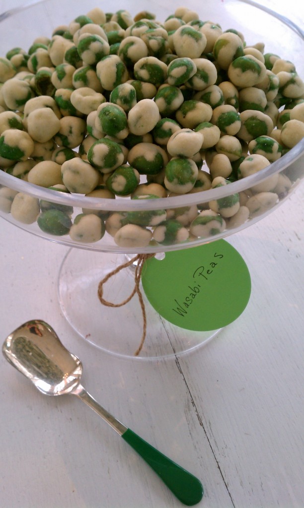 wasabi peas