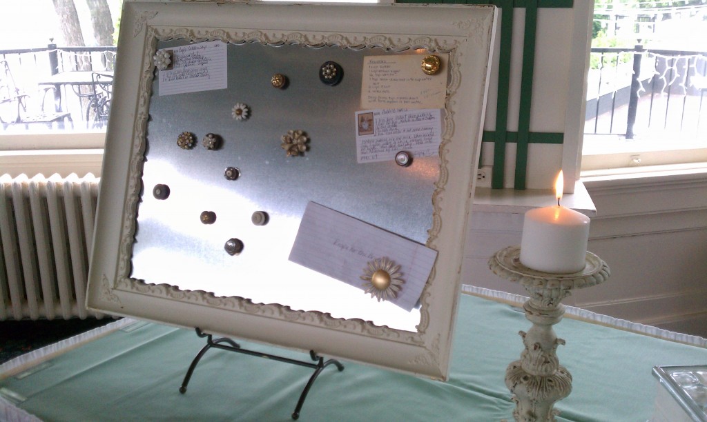 recipe display