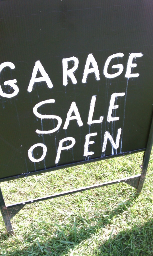 garage sale