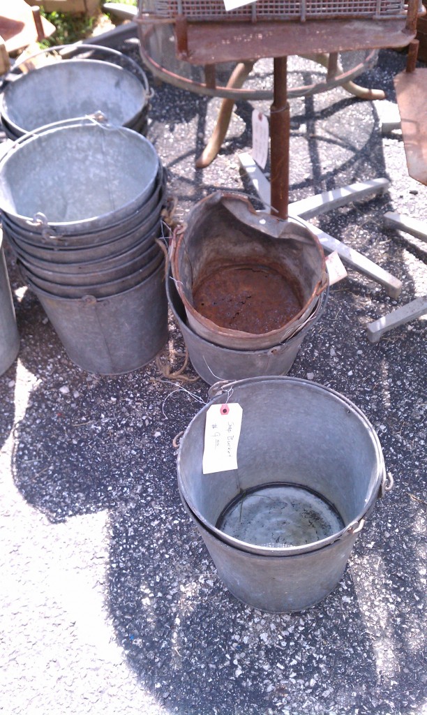 vintage buckets