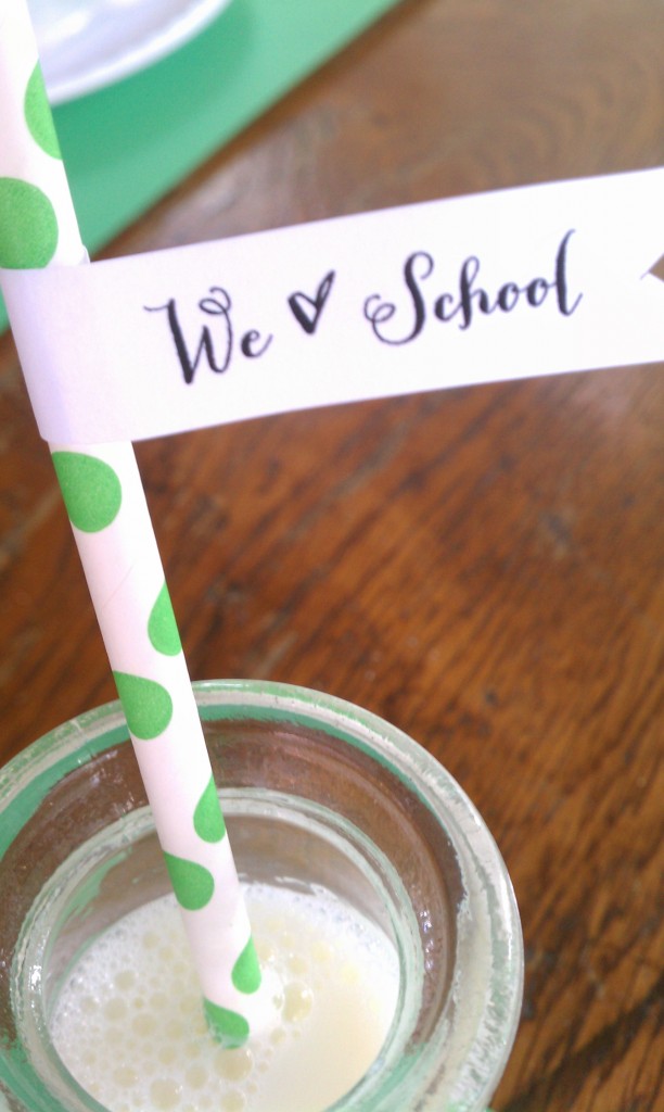 straw banner