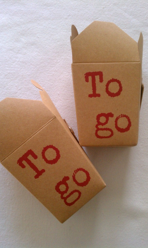 to go boxes