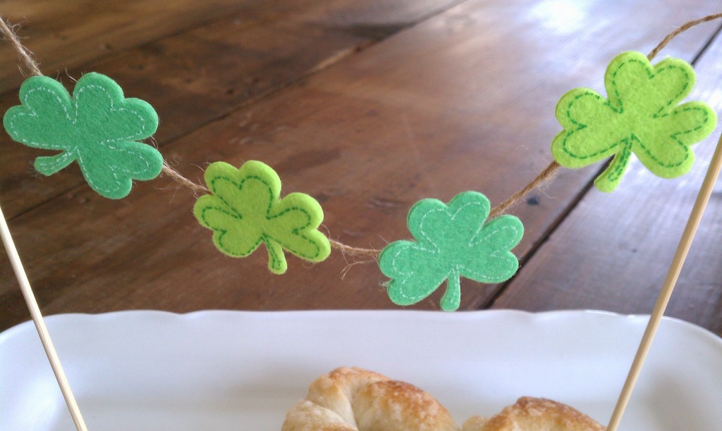 shamrock bunting