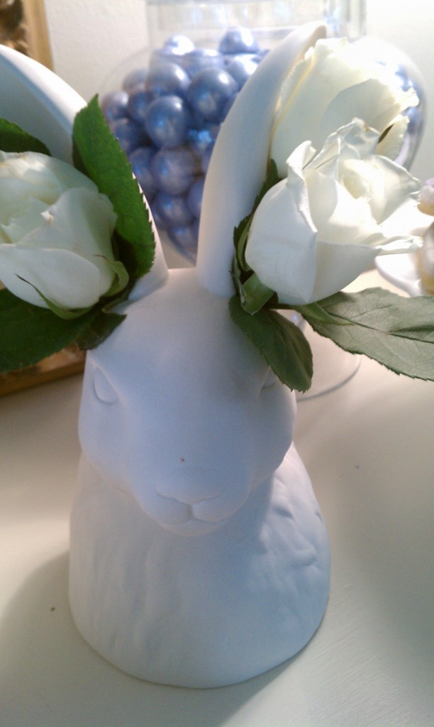 bunny vase
