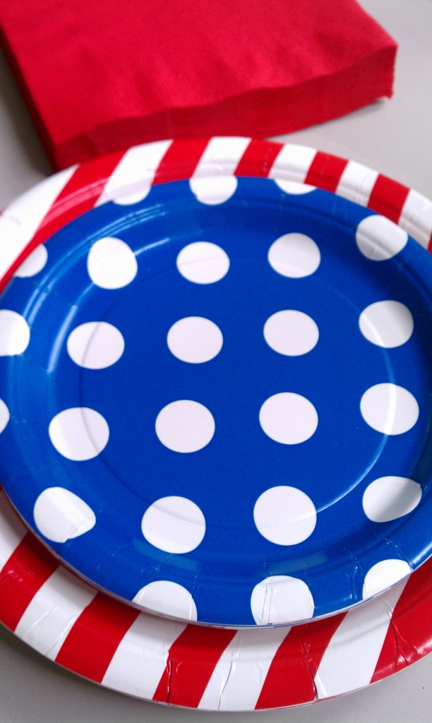 dotted plates