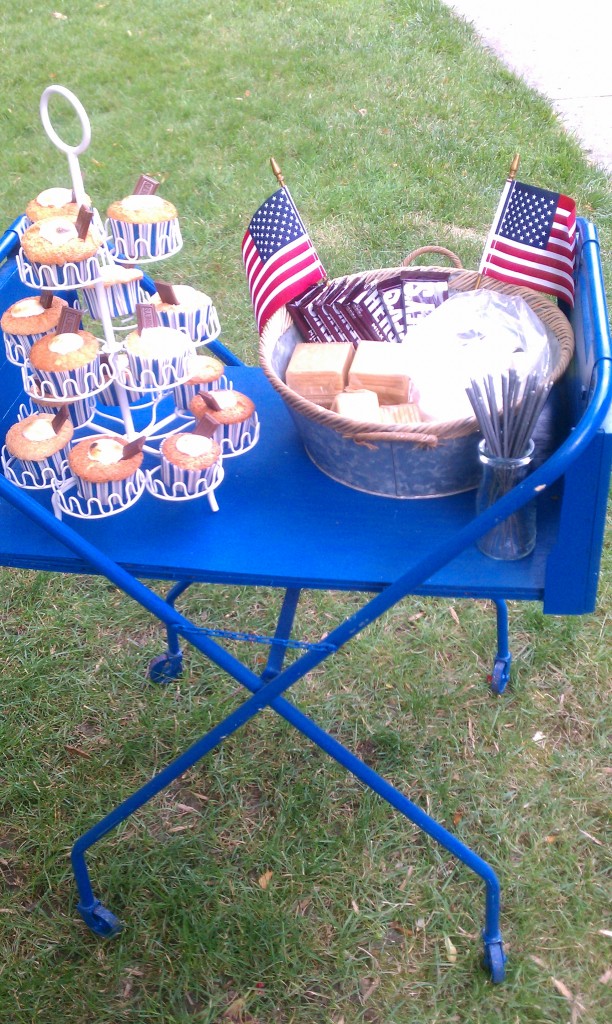 s'mores cart