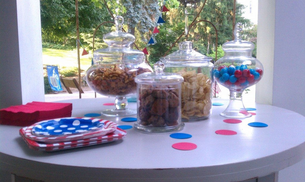 snack table