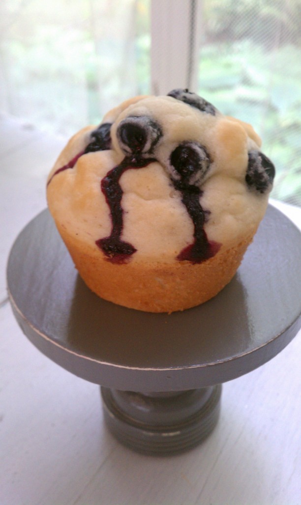 blueberry pancake muffin