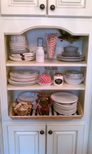 christmas shelves