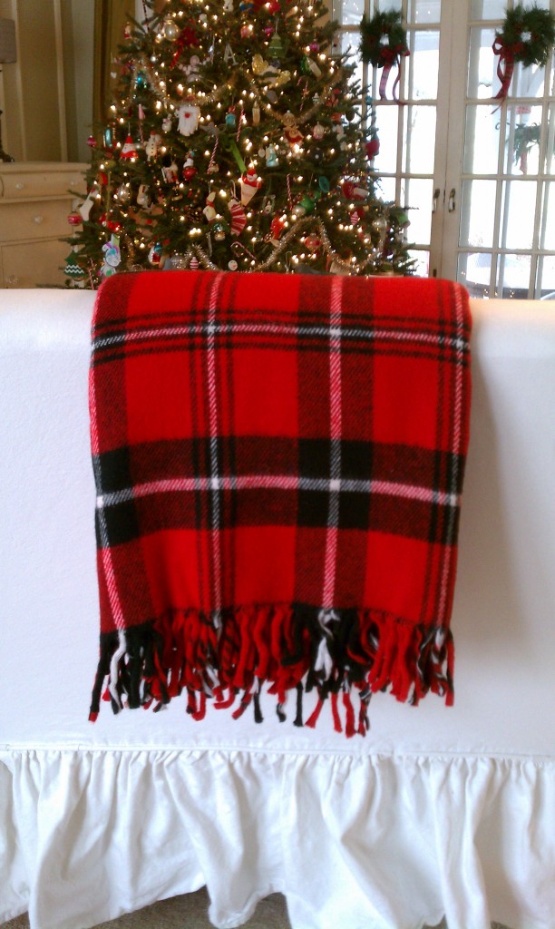 plaid blanket