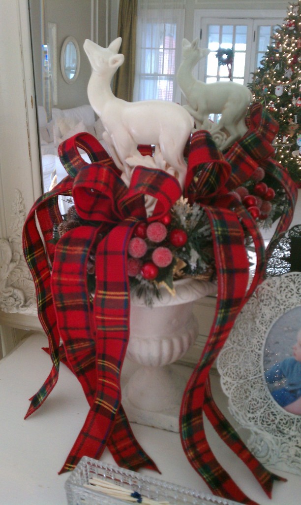 plaid ribbons