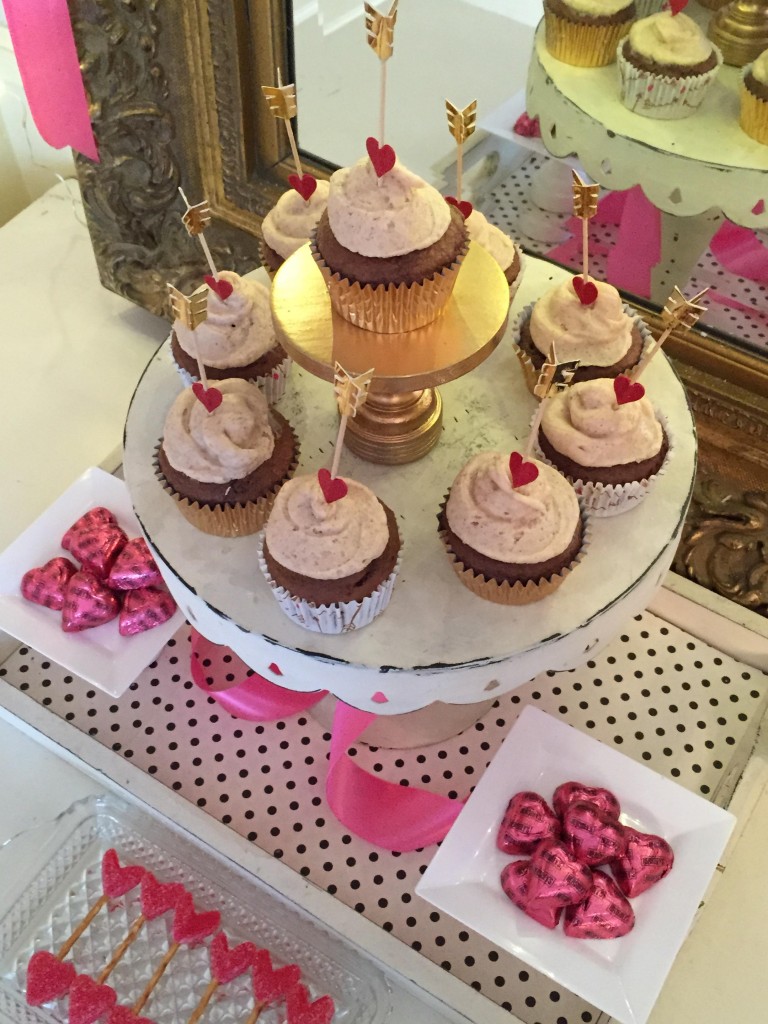 valentine treat display