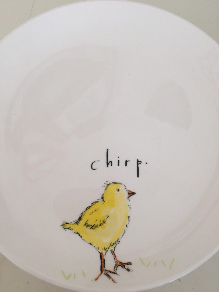 Easter plate
