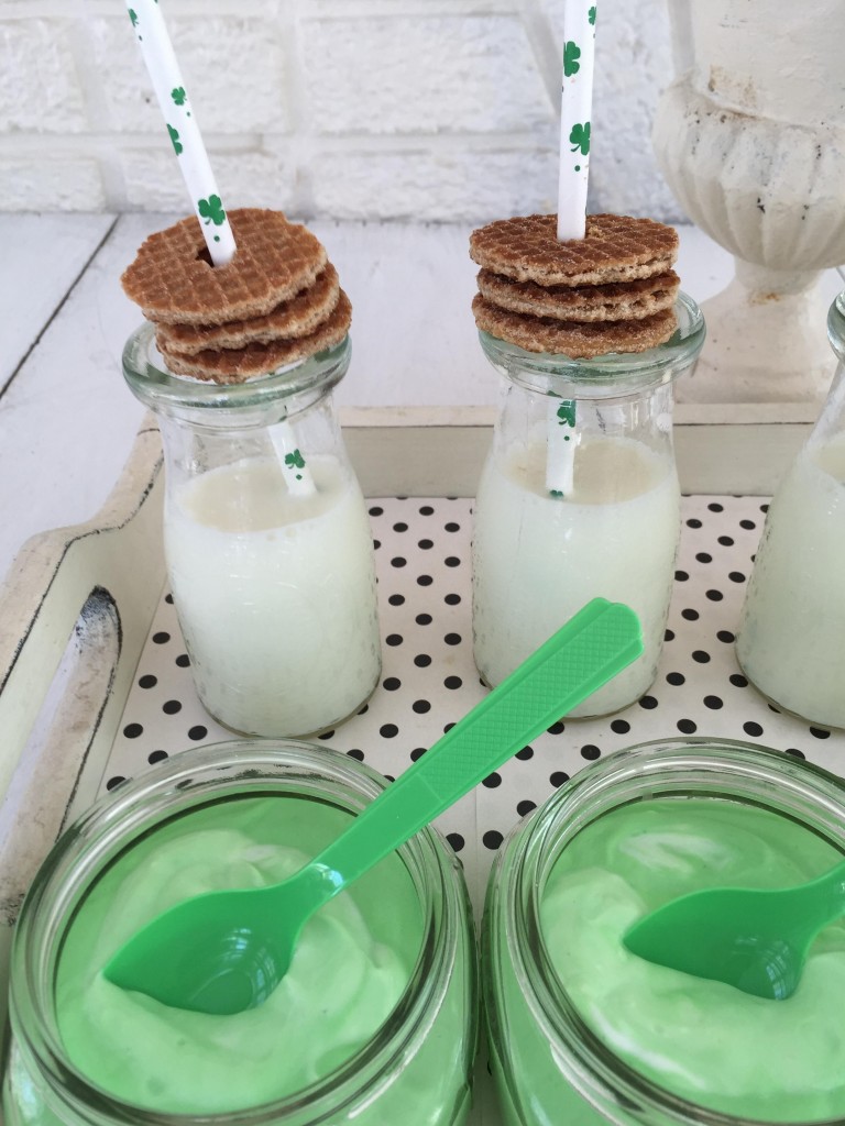 St. Patricks yogurt & milk
