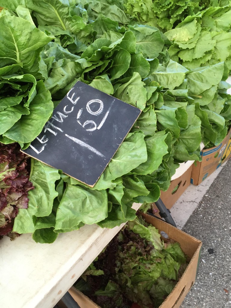 market lettuce