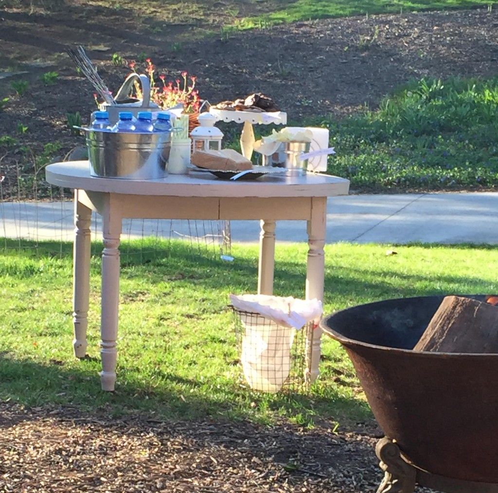 snack table