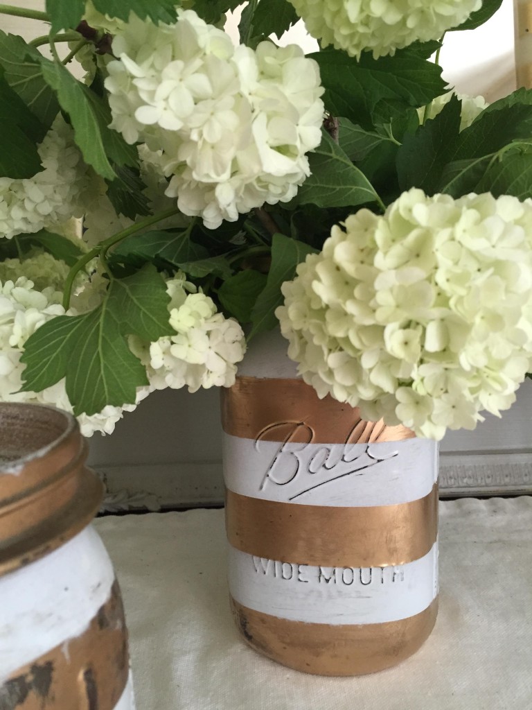 mason jar & blooms