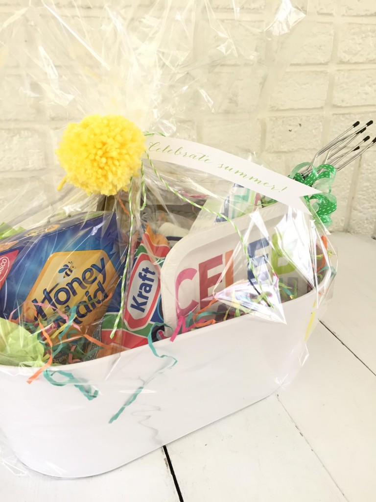 s'mores gift basket