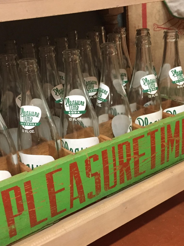 vintage pop bottles