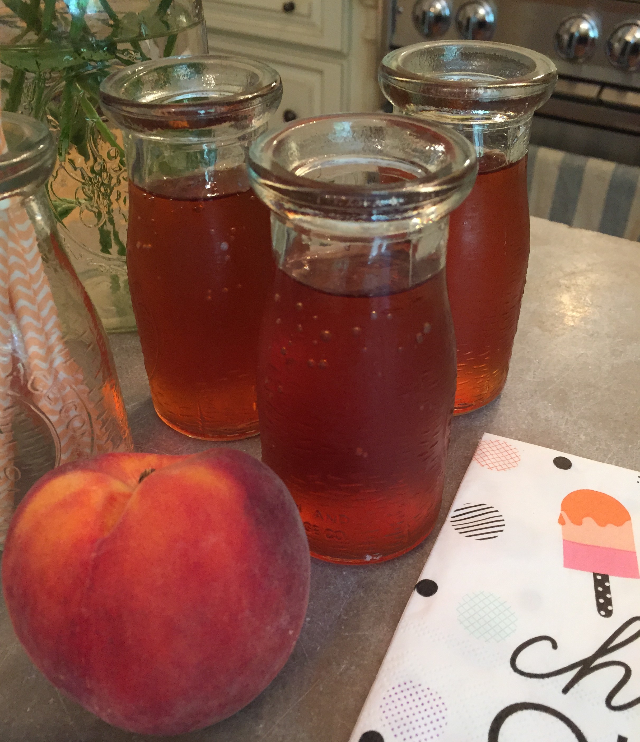 peach tea