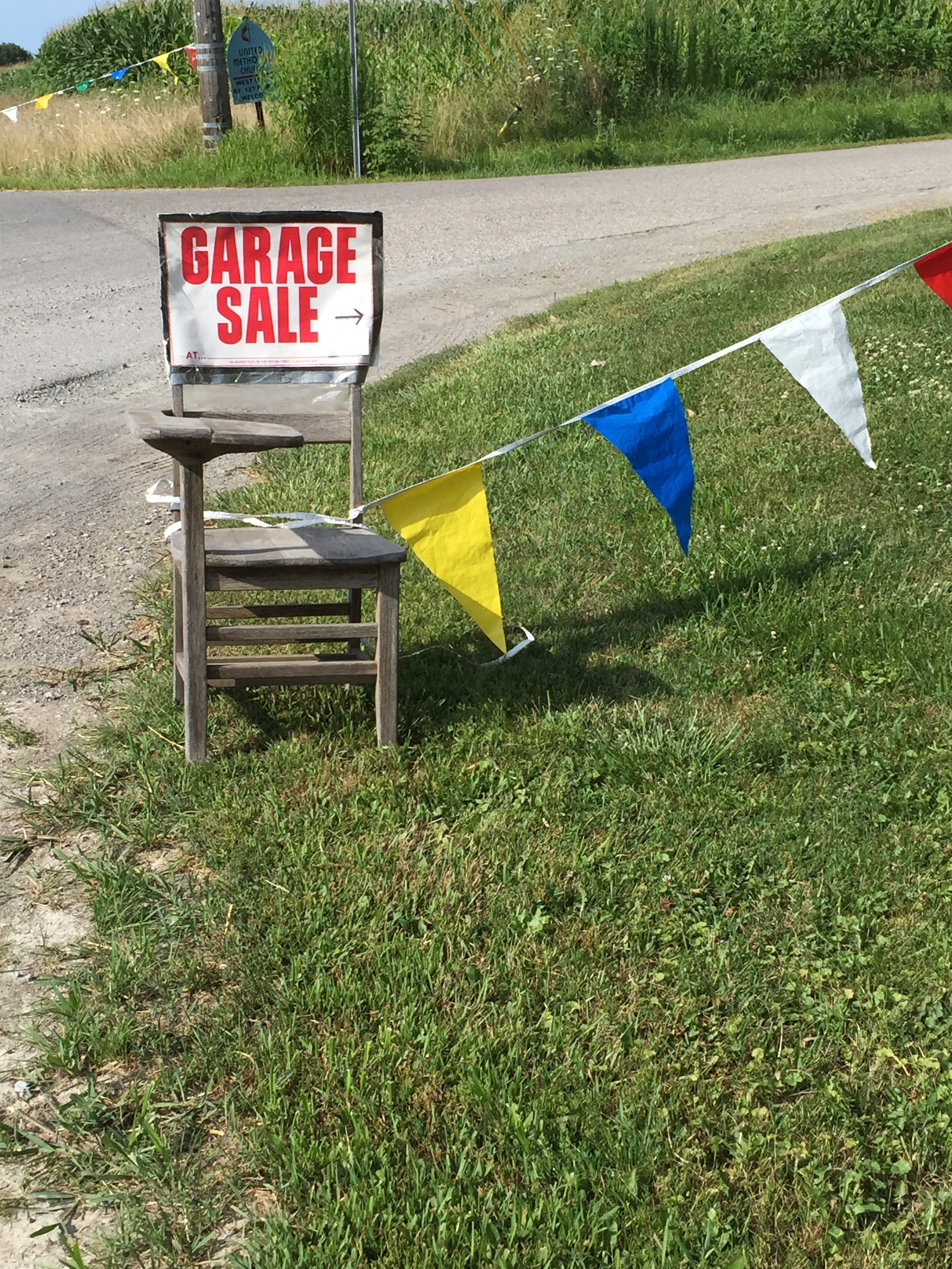 garage sale