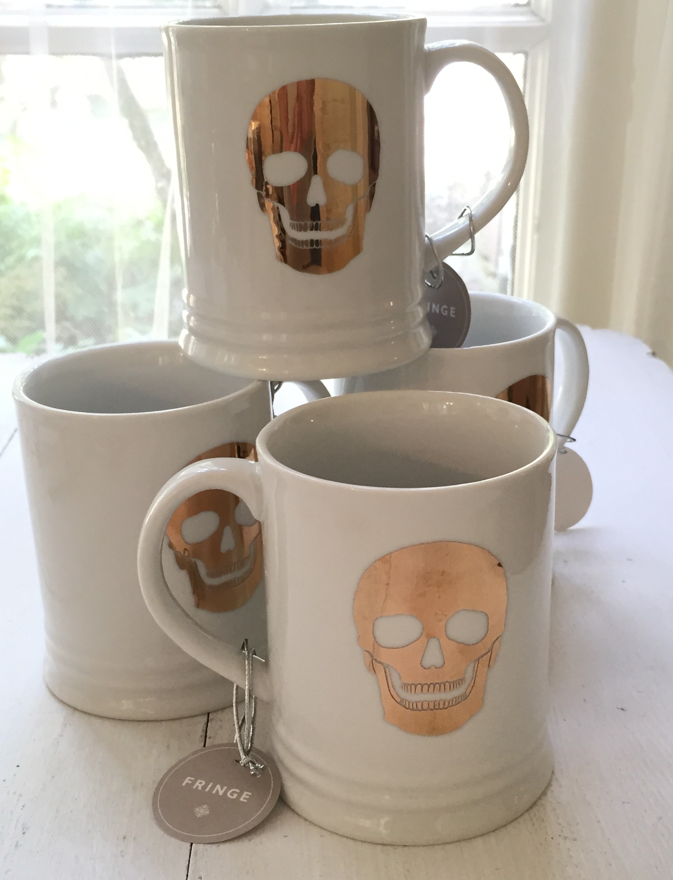 skull mugs