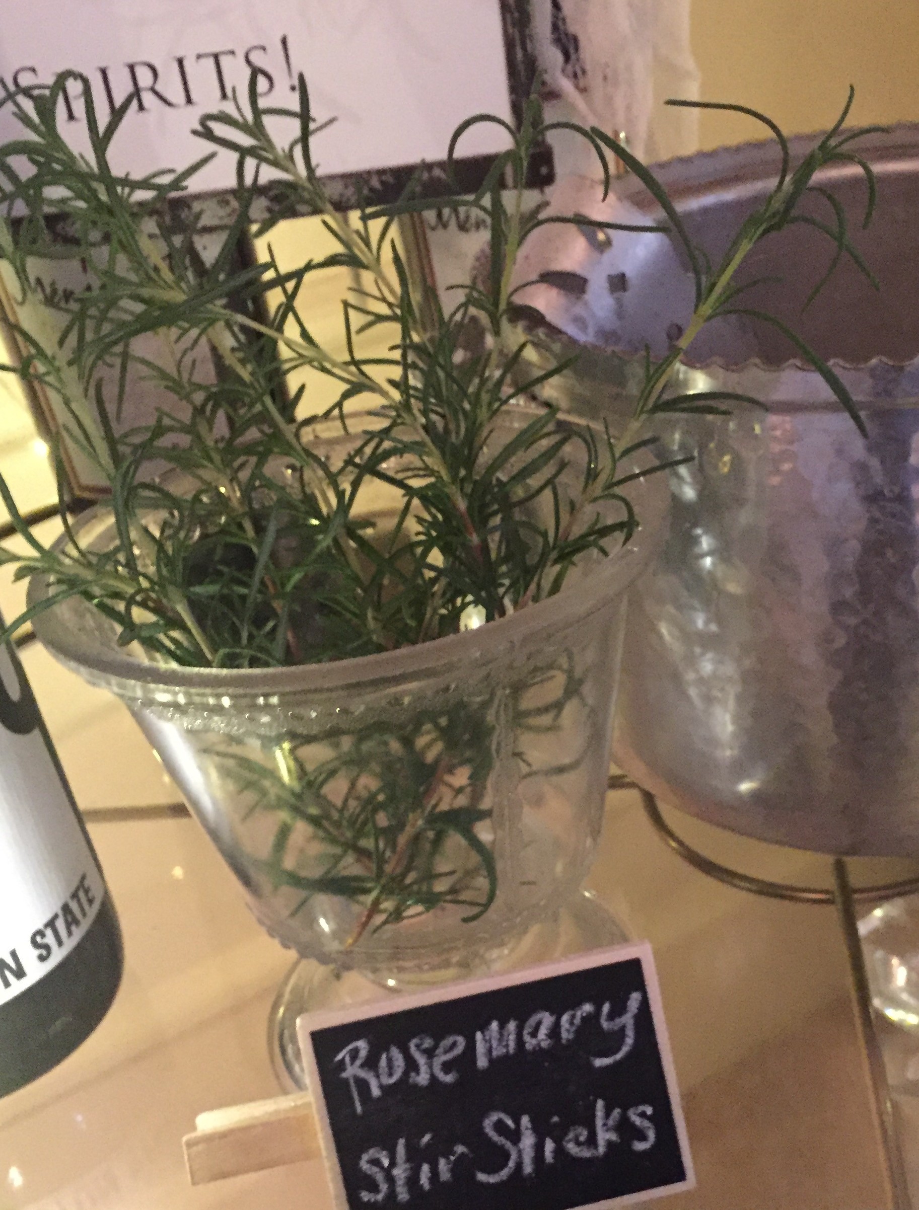 rosemary stir sticks