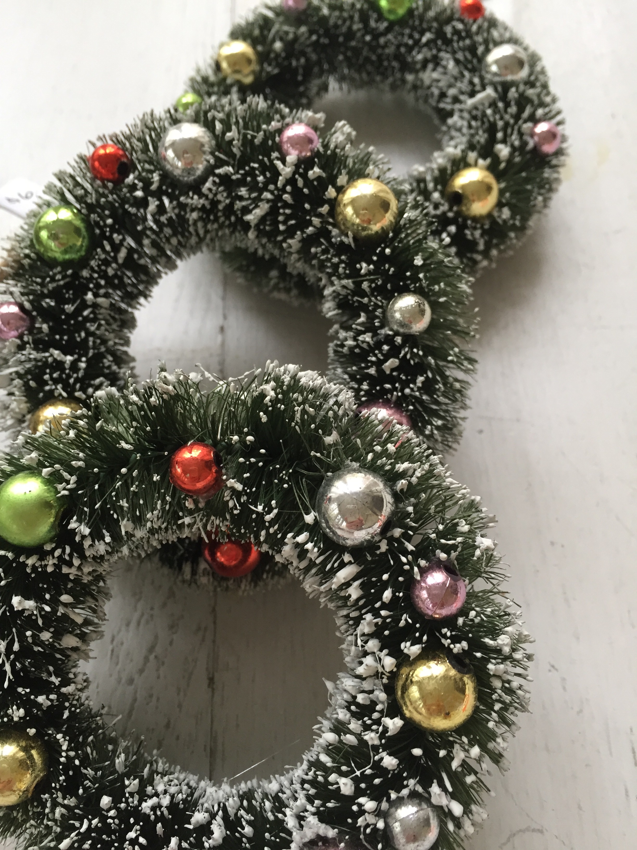 mini wreath ornaments