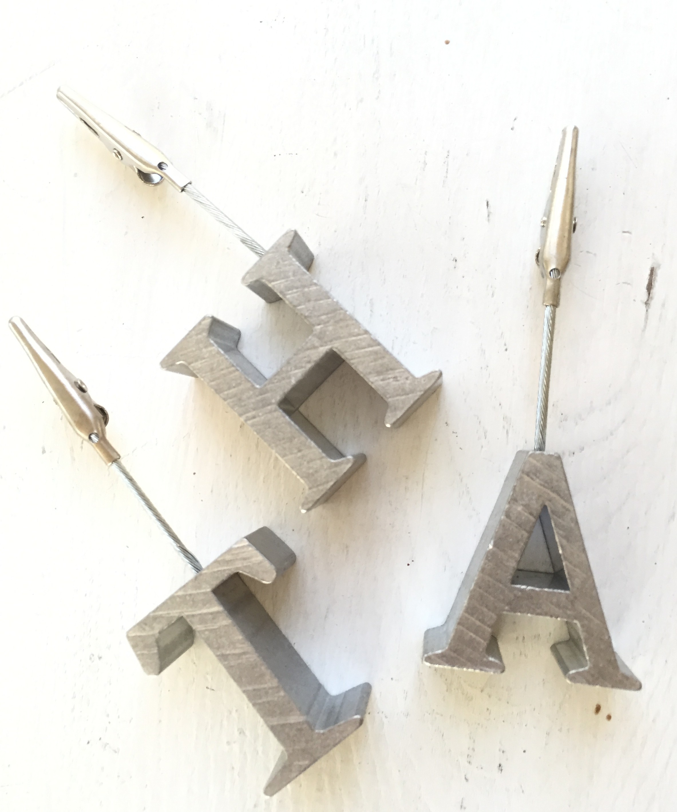 letter clips