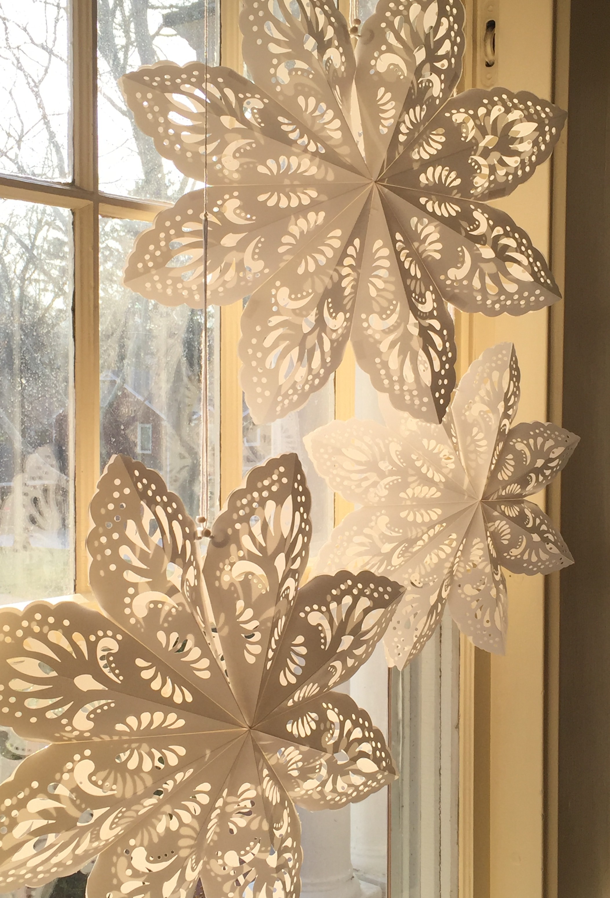 paper snowflakes