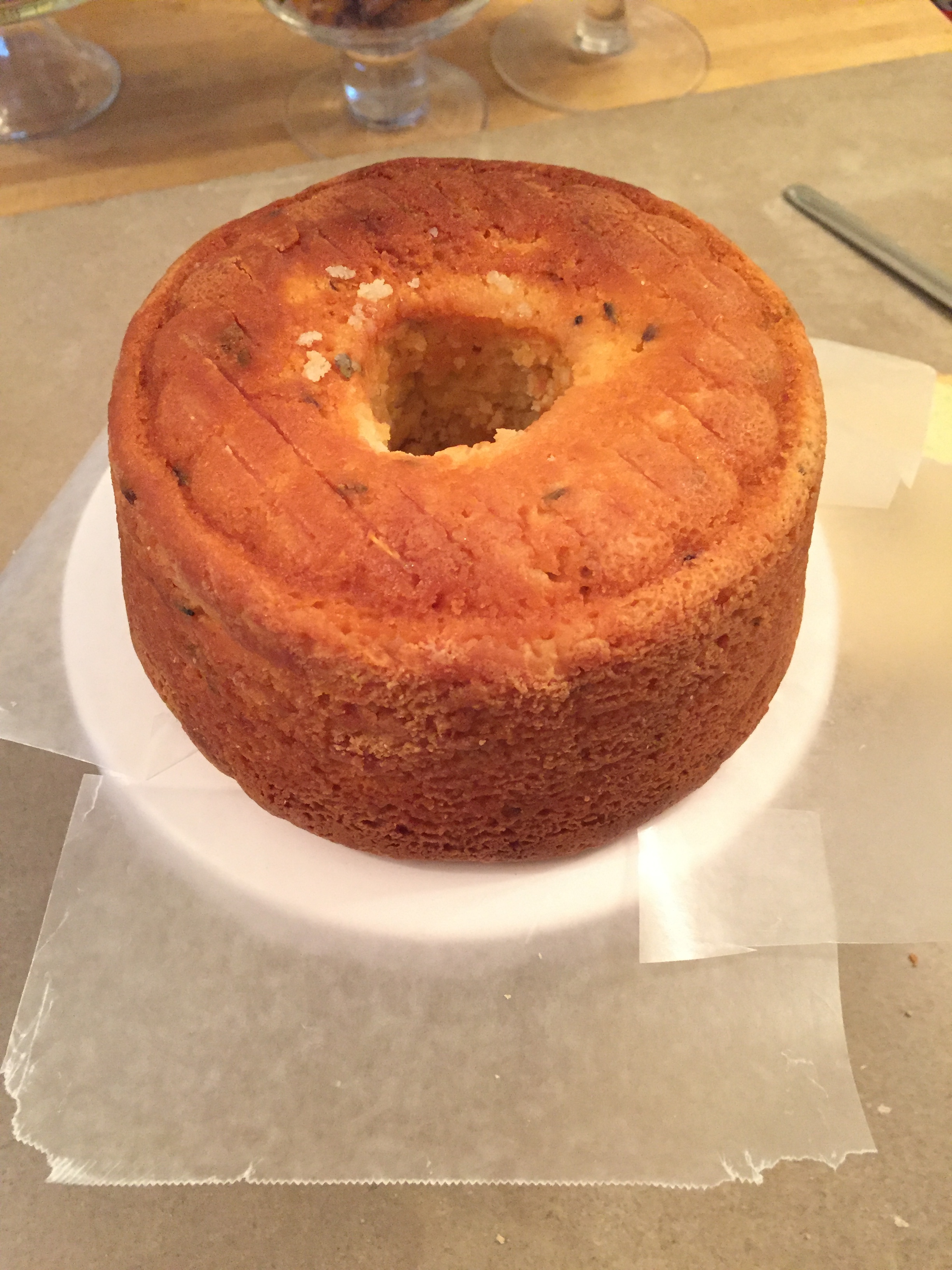 lavender poundcake