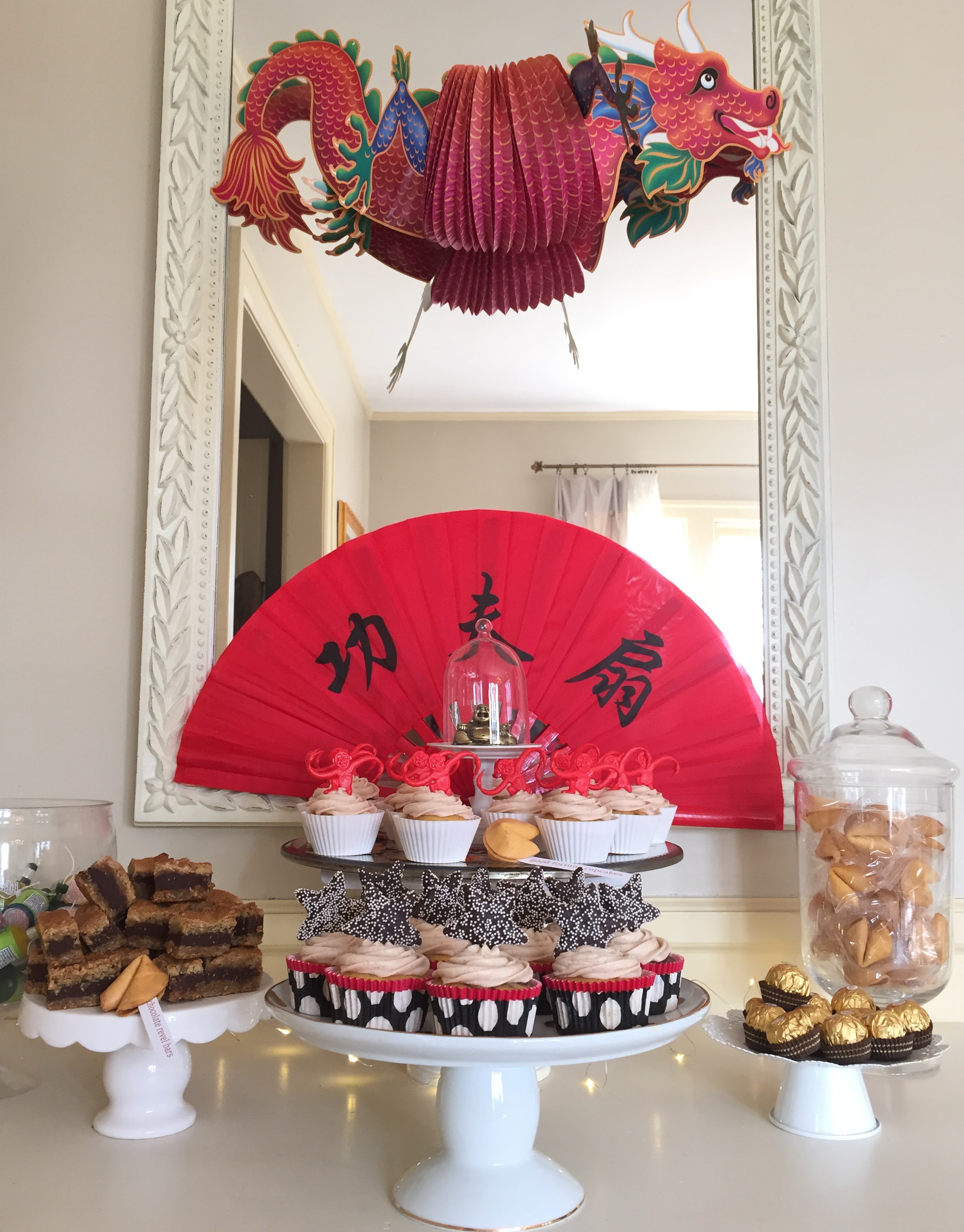 Chinese New Year treat table