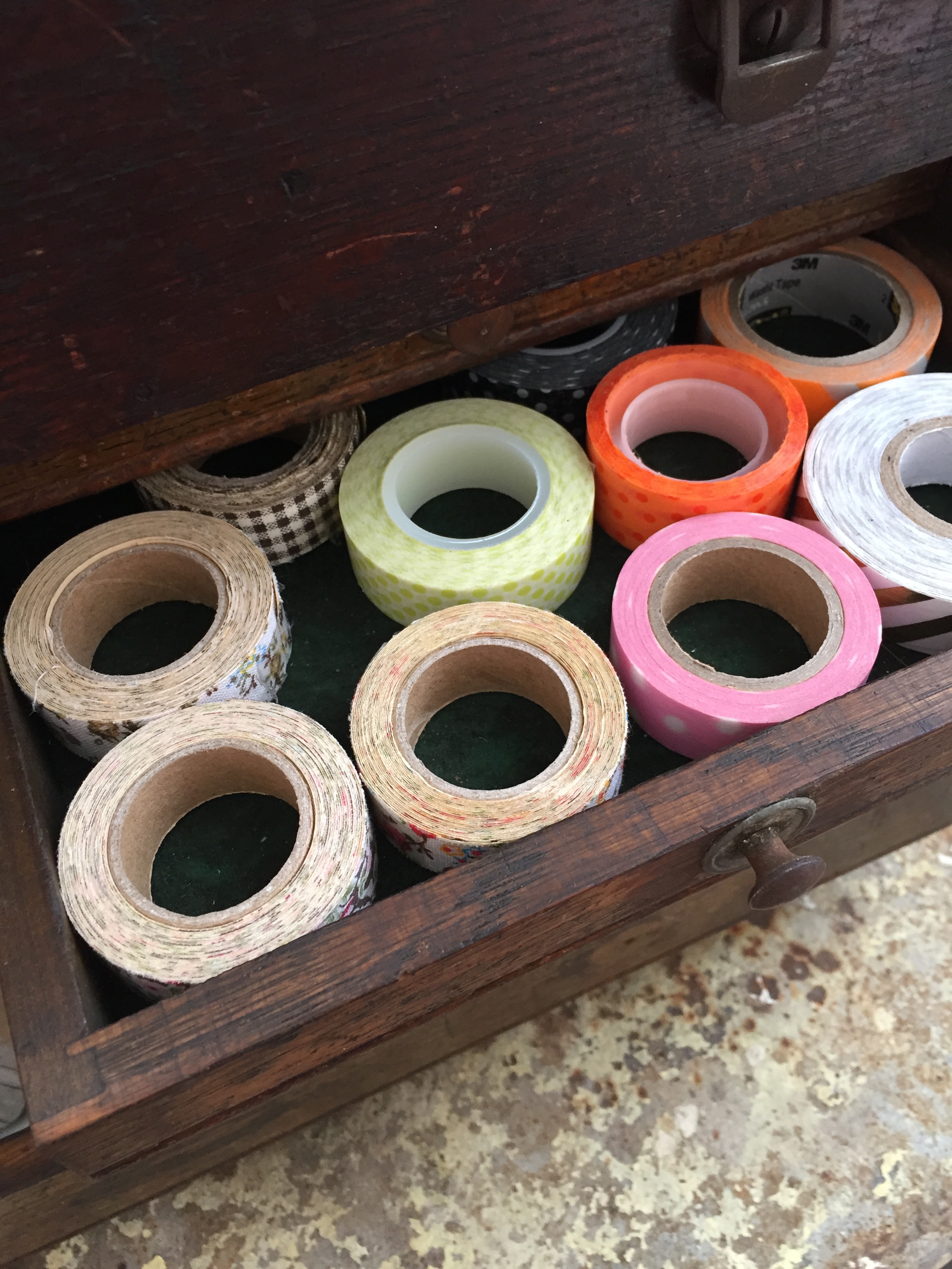 washi tape storage