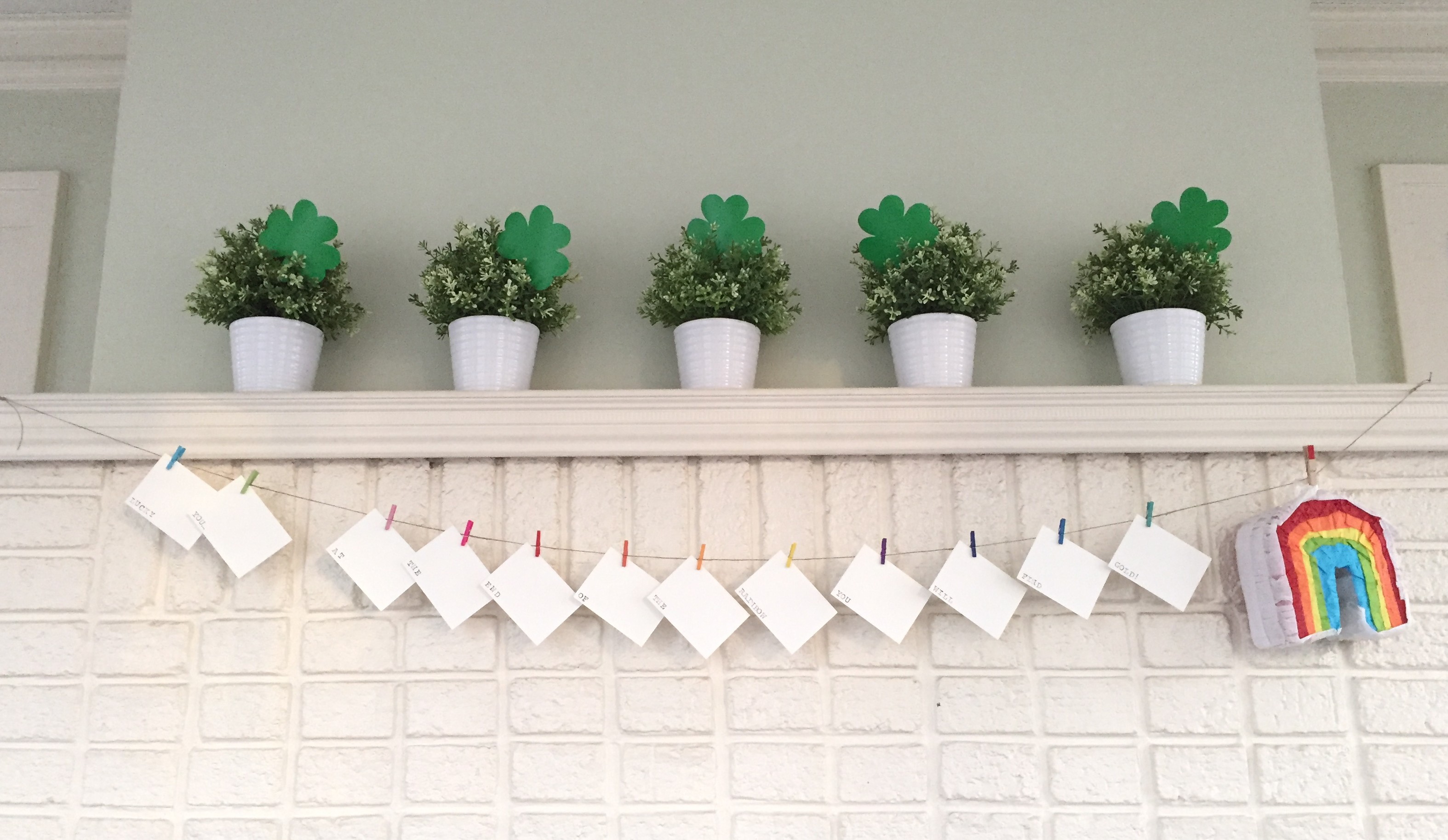 St. Patrick's Day garland