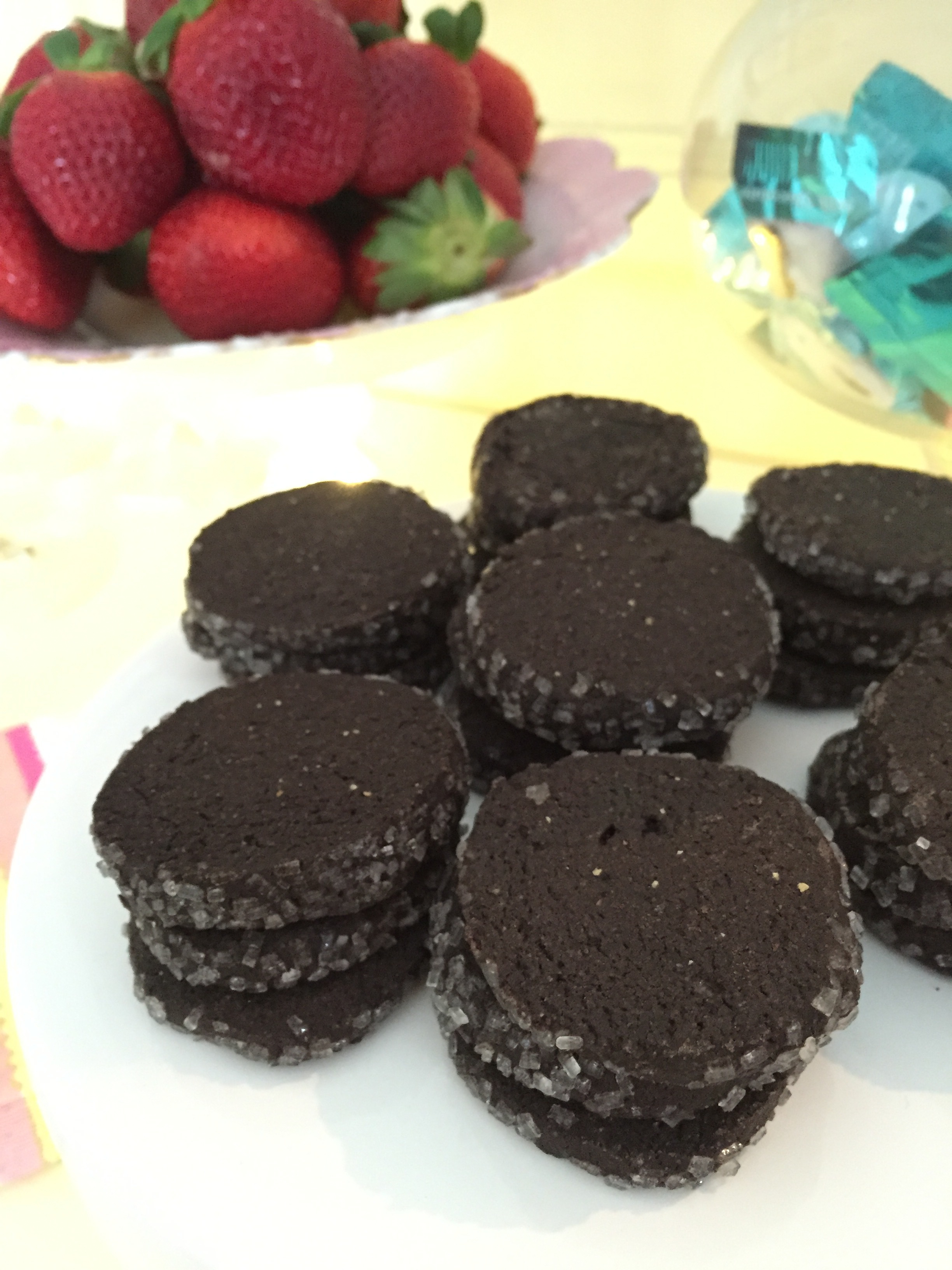 chocolate black pepper icebox cookies