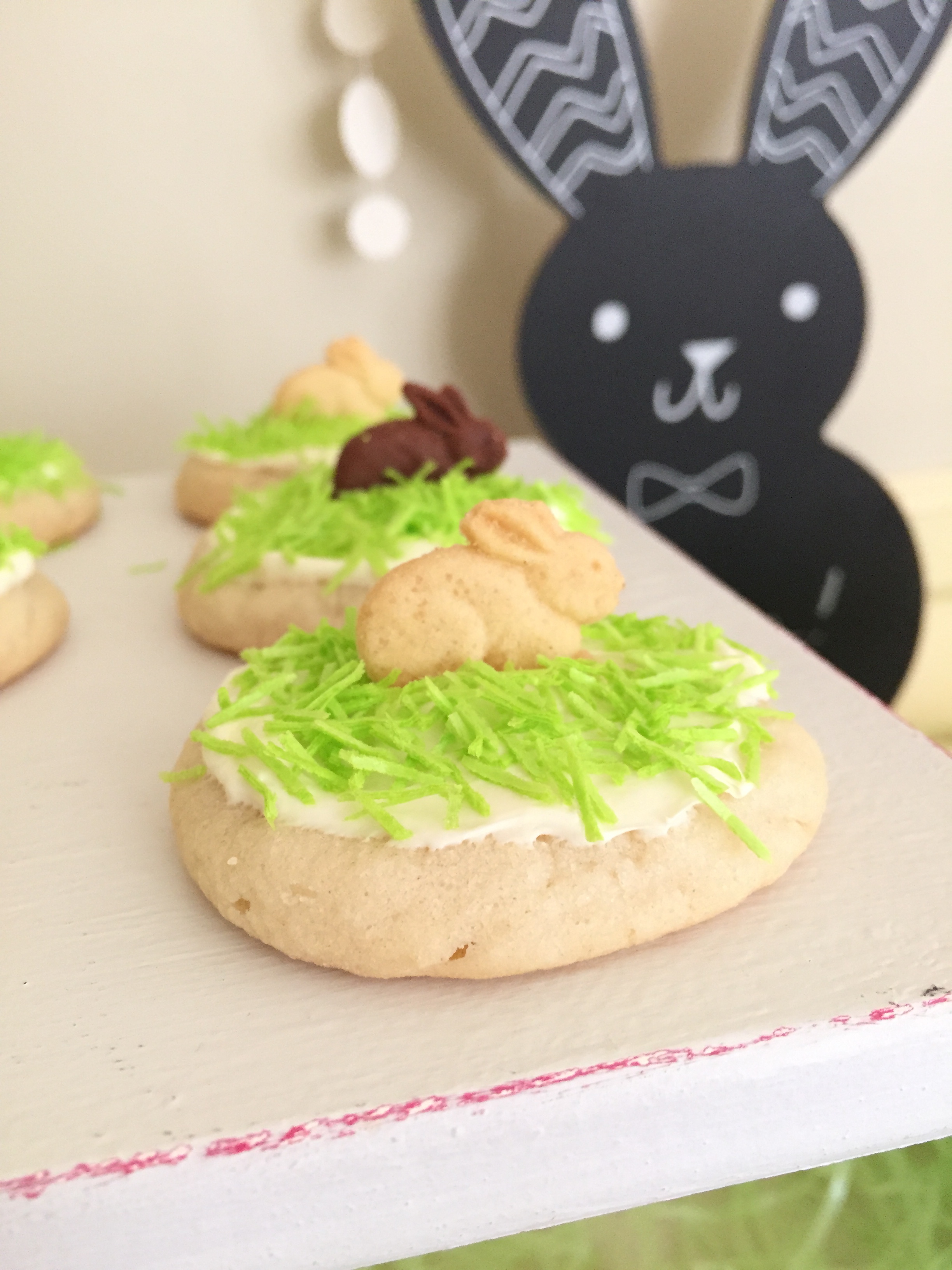 bunny sugar cookies