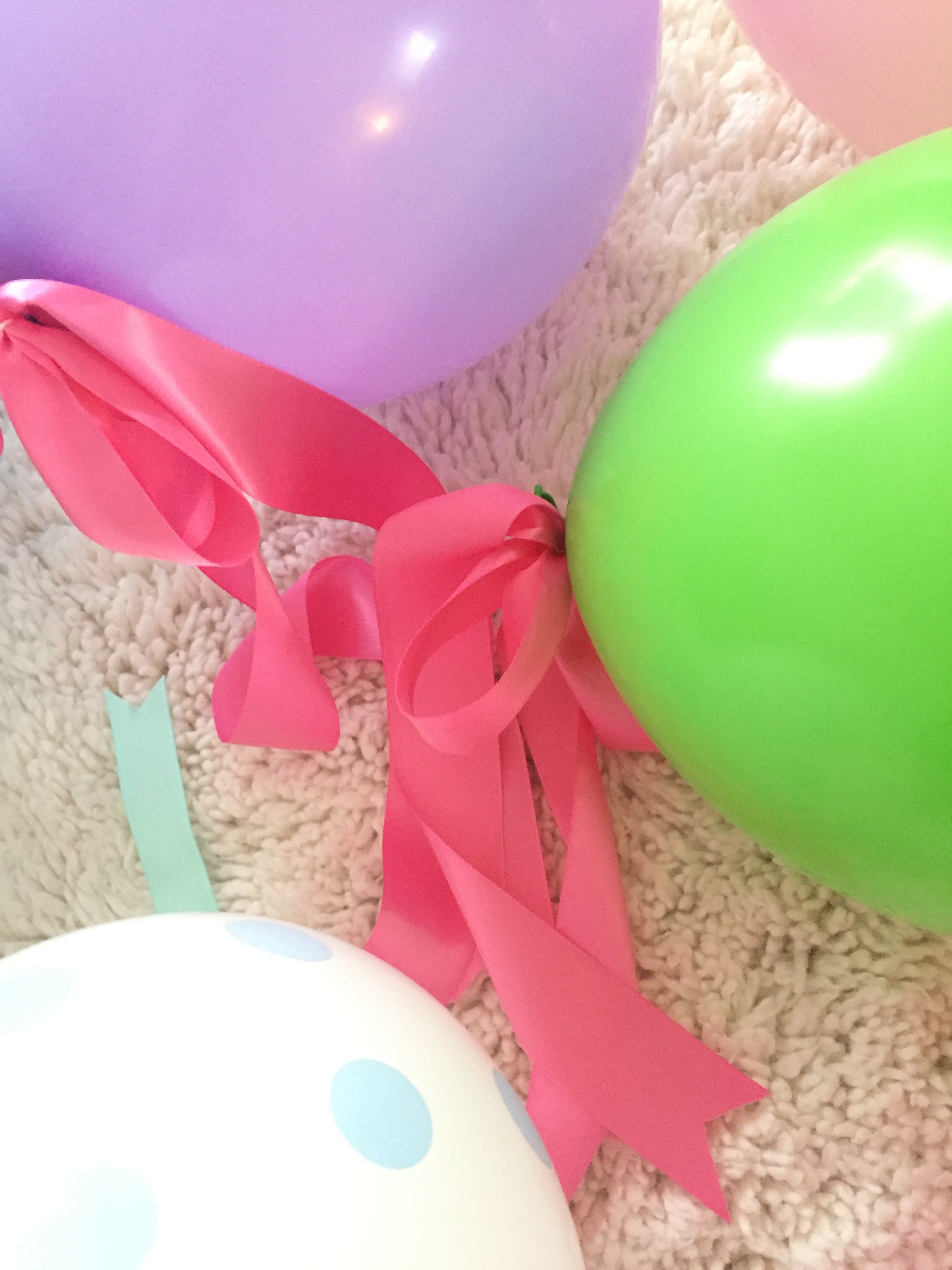 balloon "eggs"