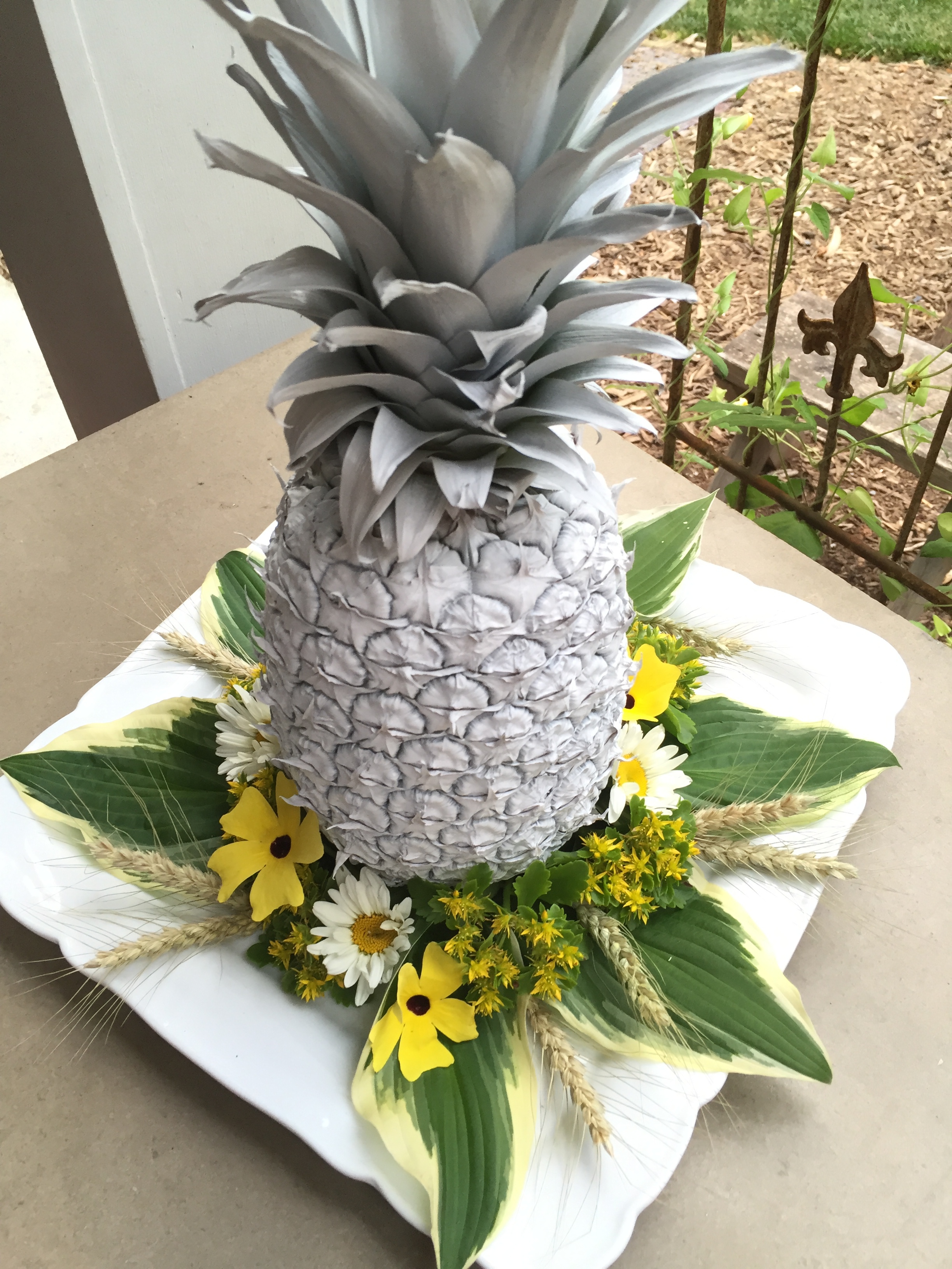 painted pineapple