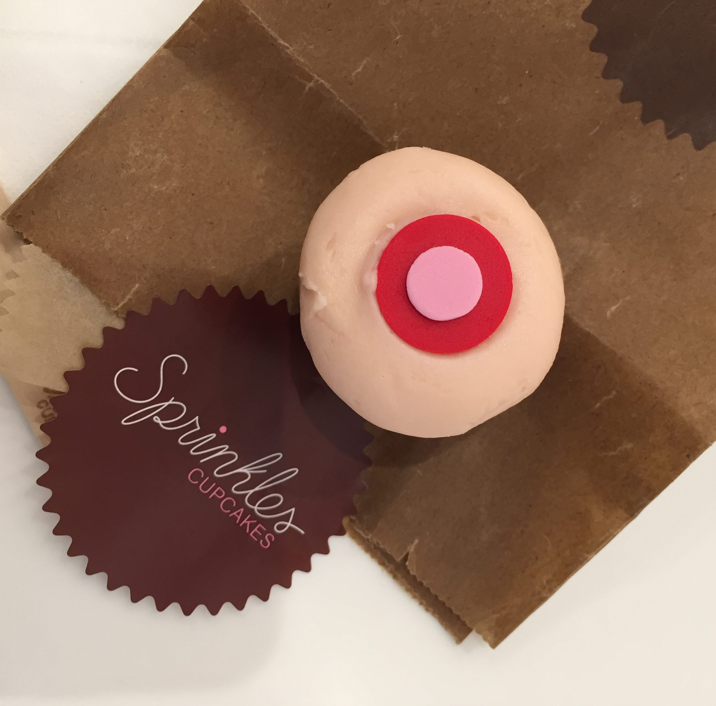 sprinkles mini cupcake