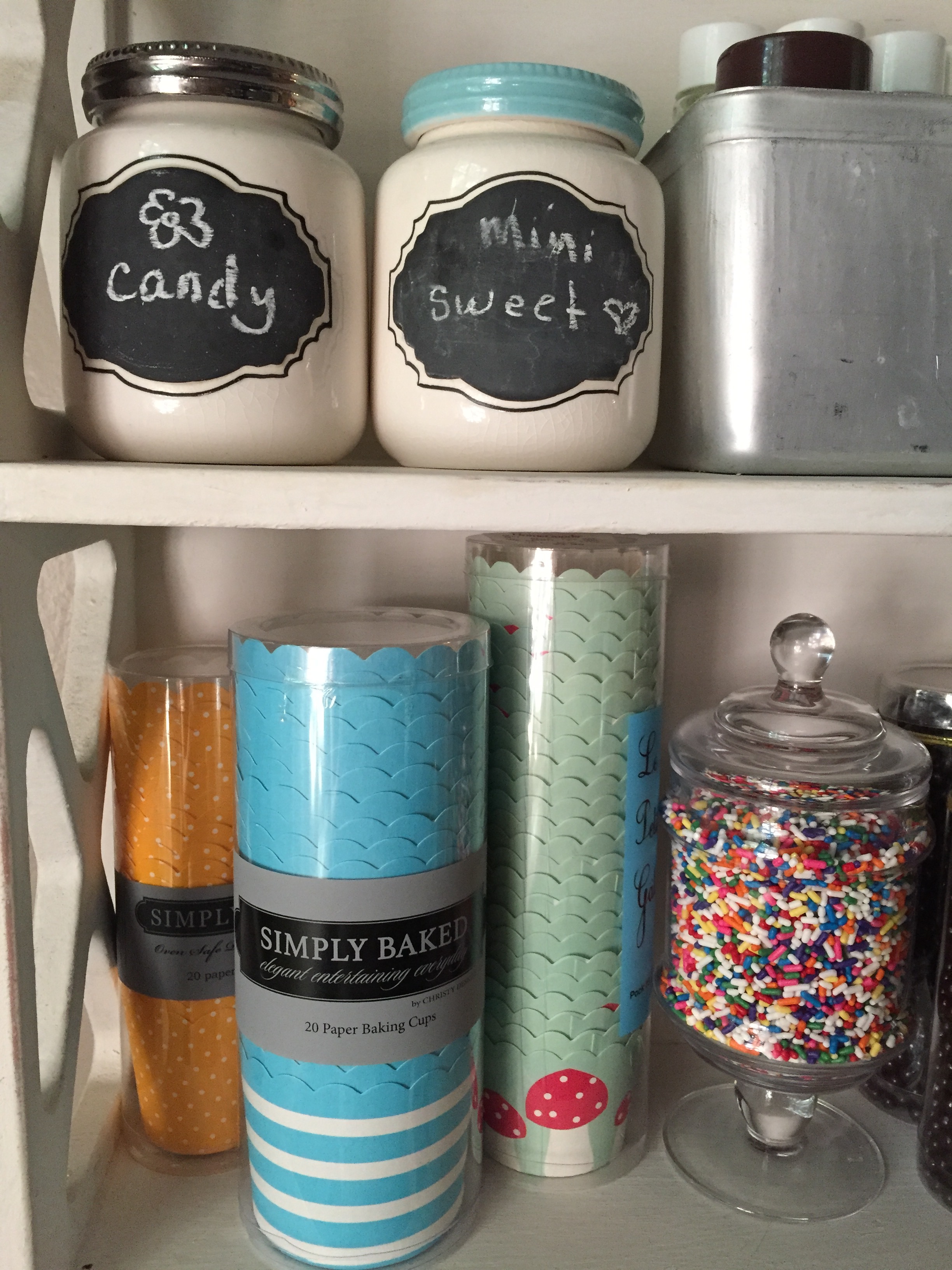 baking supply storage