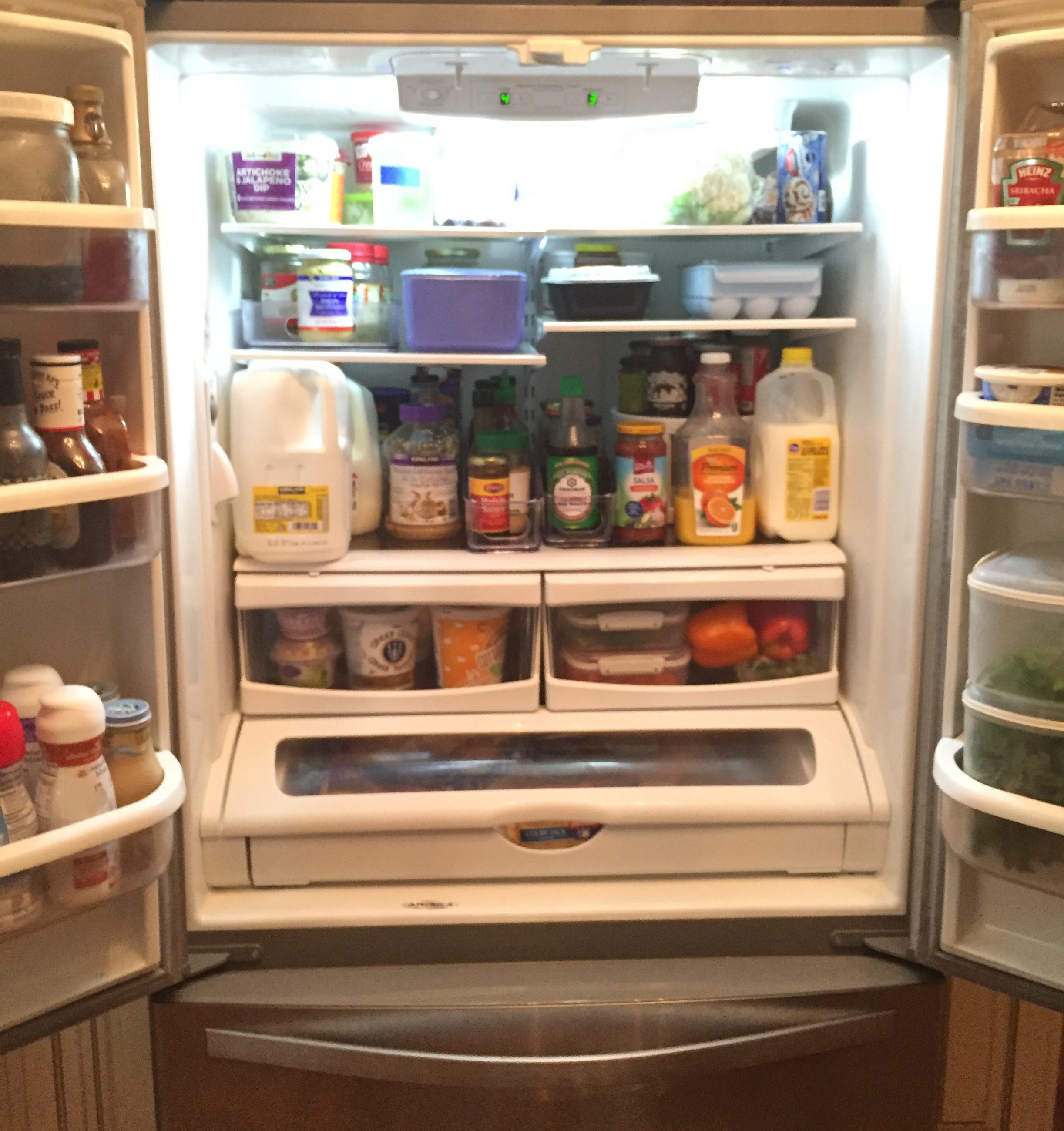 fridge organization