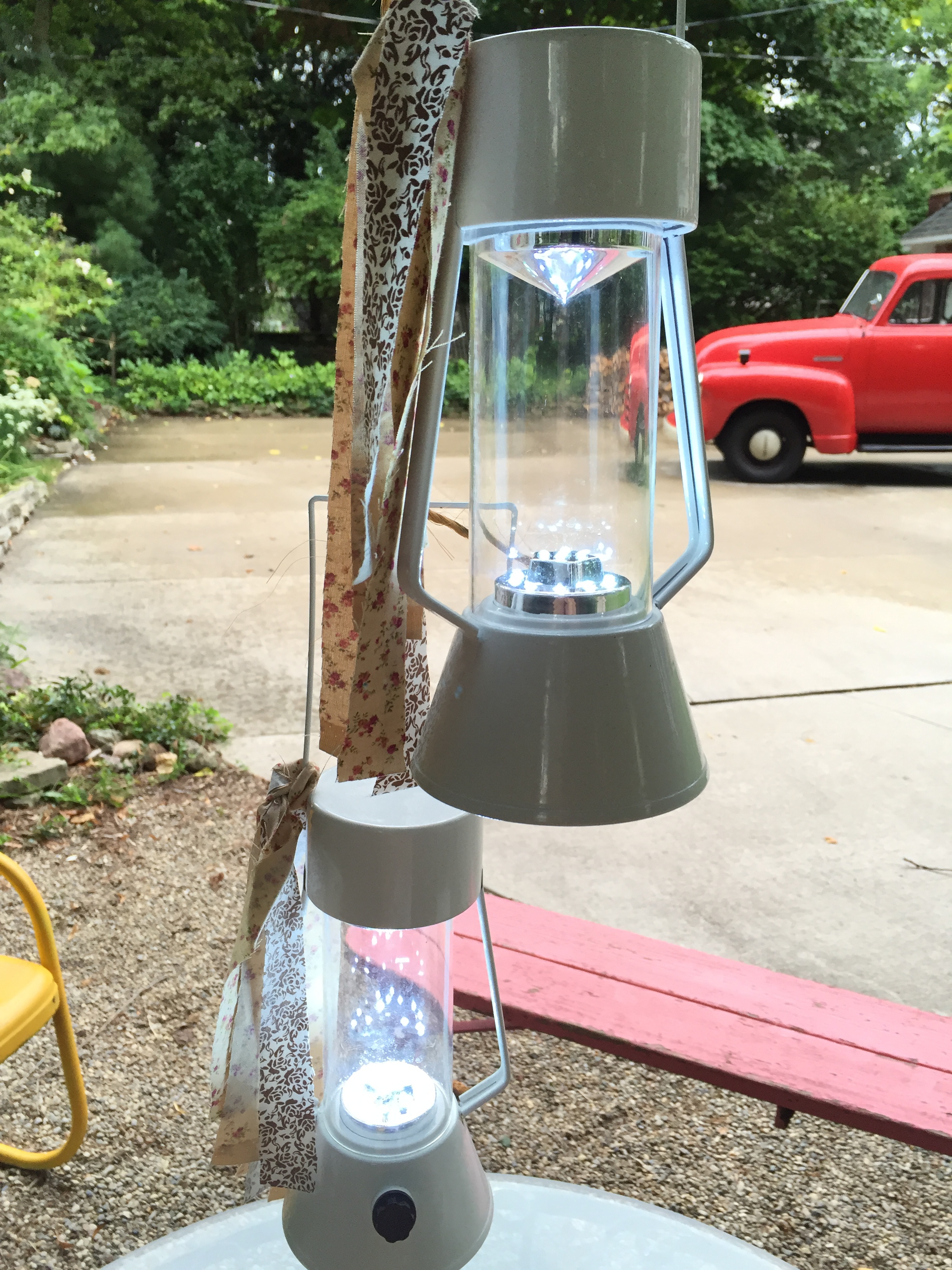 hanging lanterns