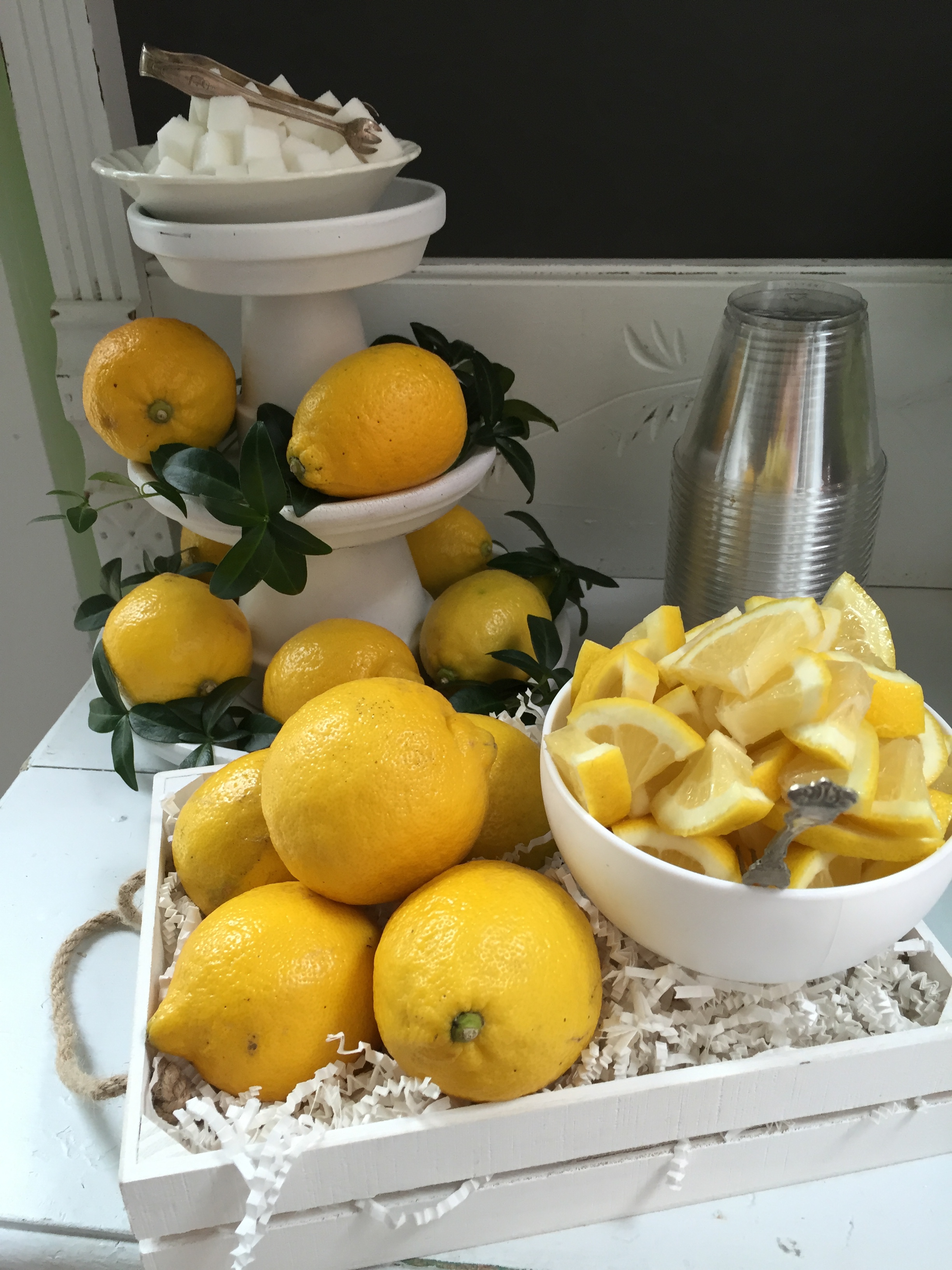 lemons for iced tea