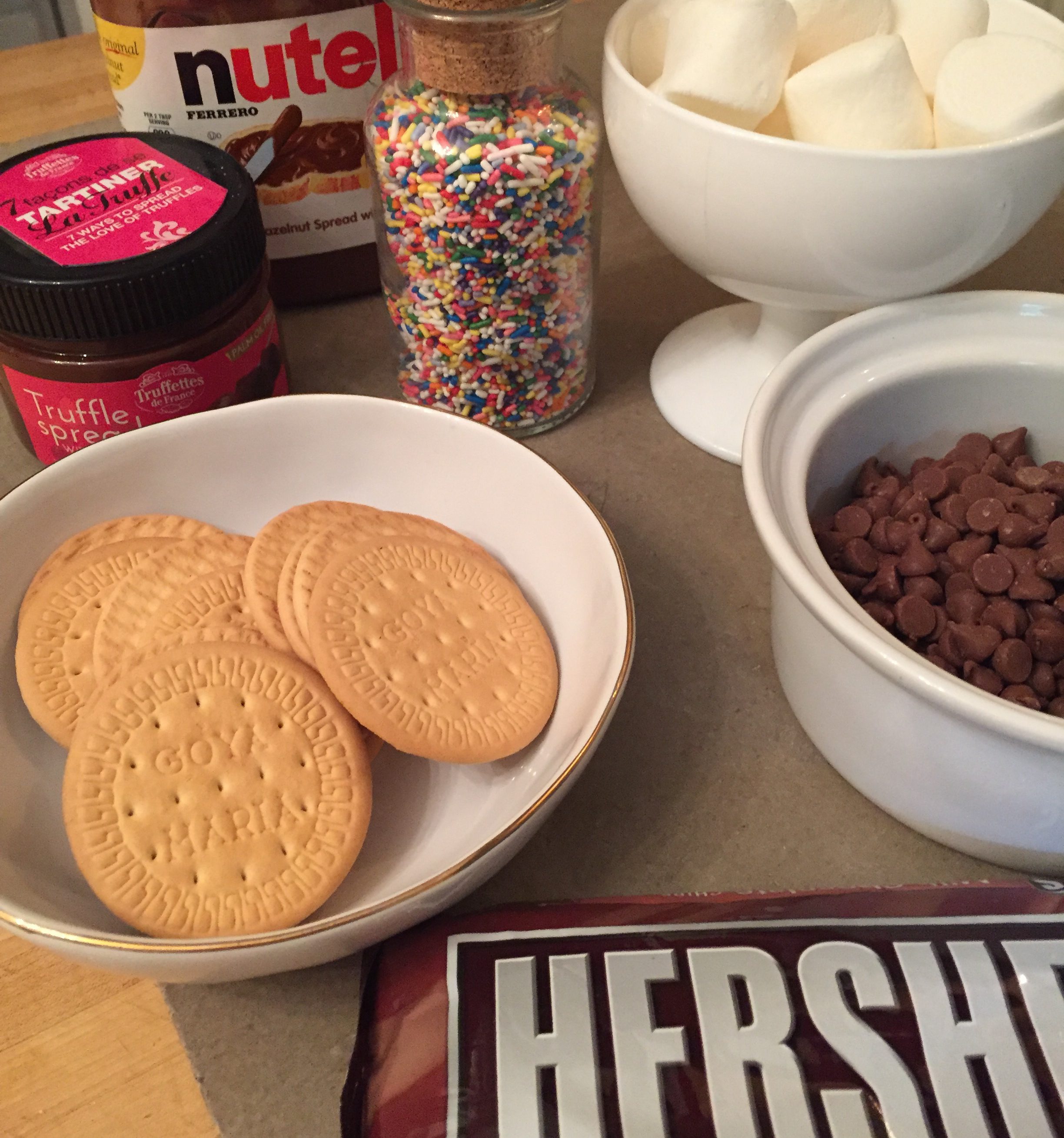 indoor s'mores