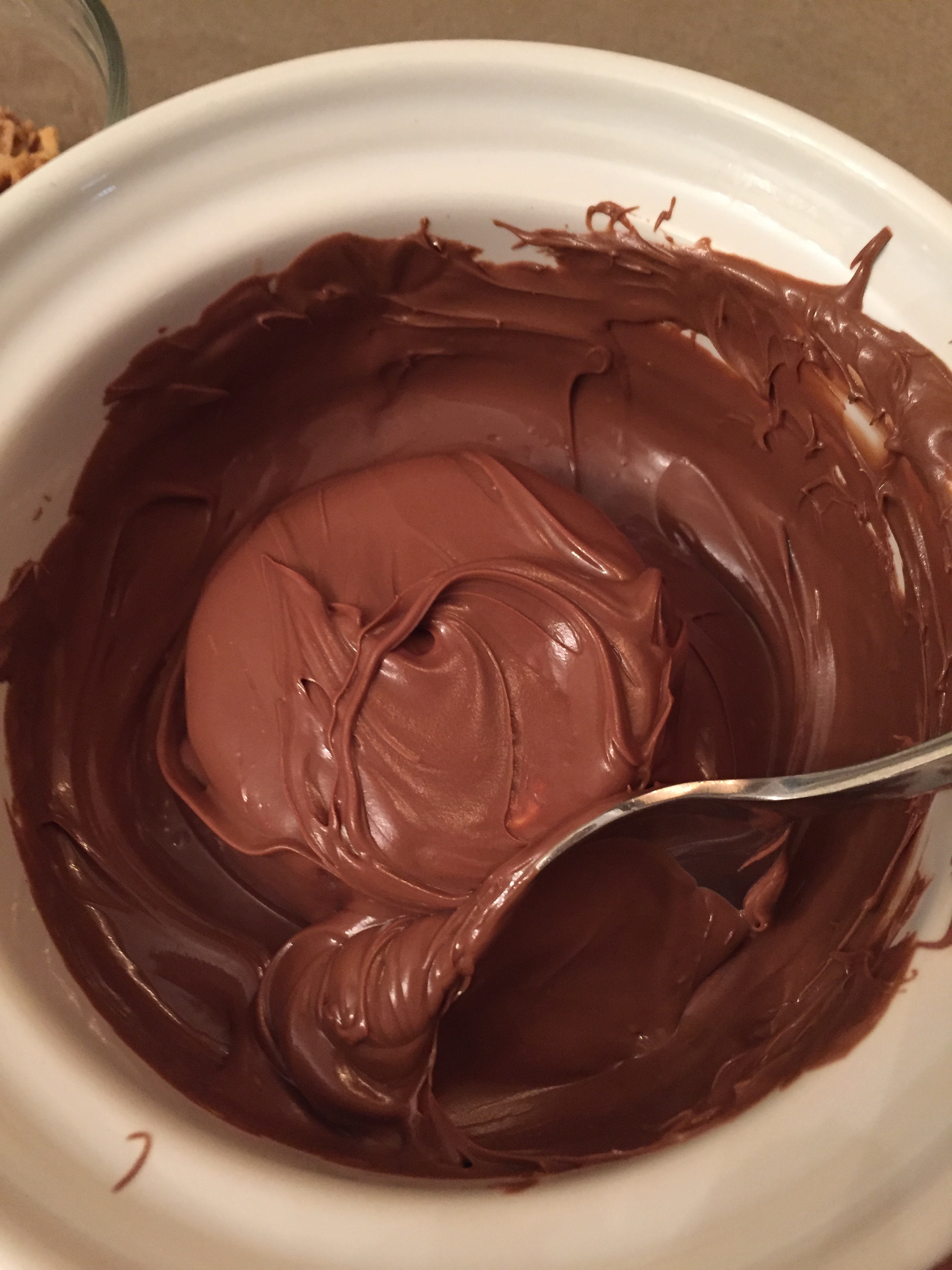 coating in chocolate