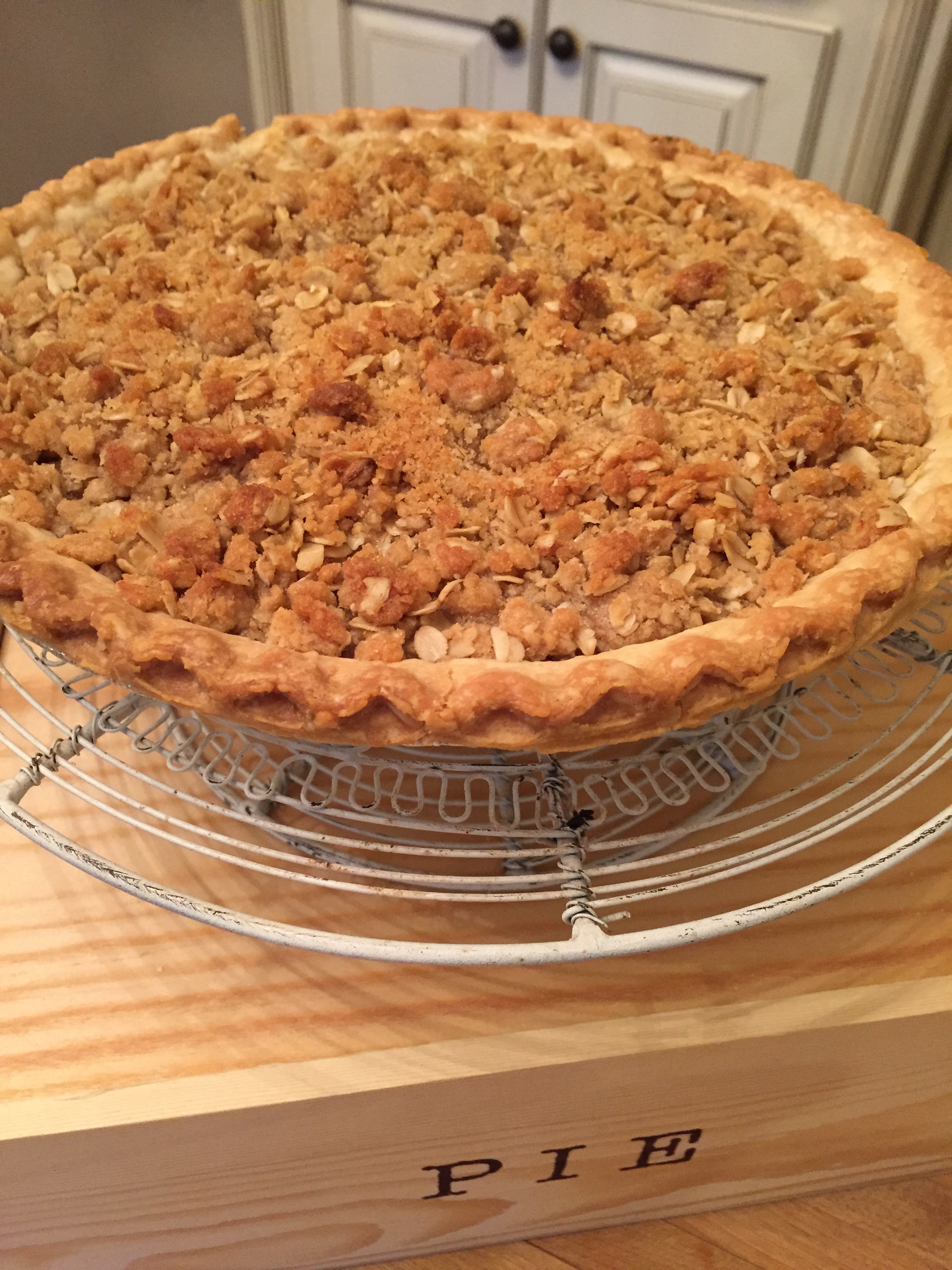 apple crumb pie