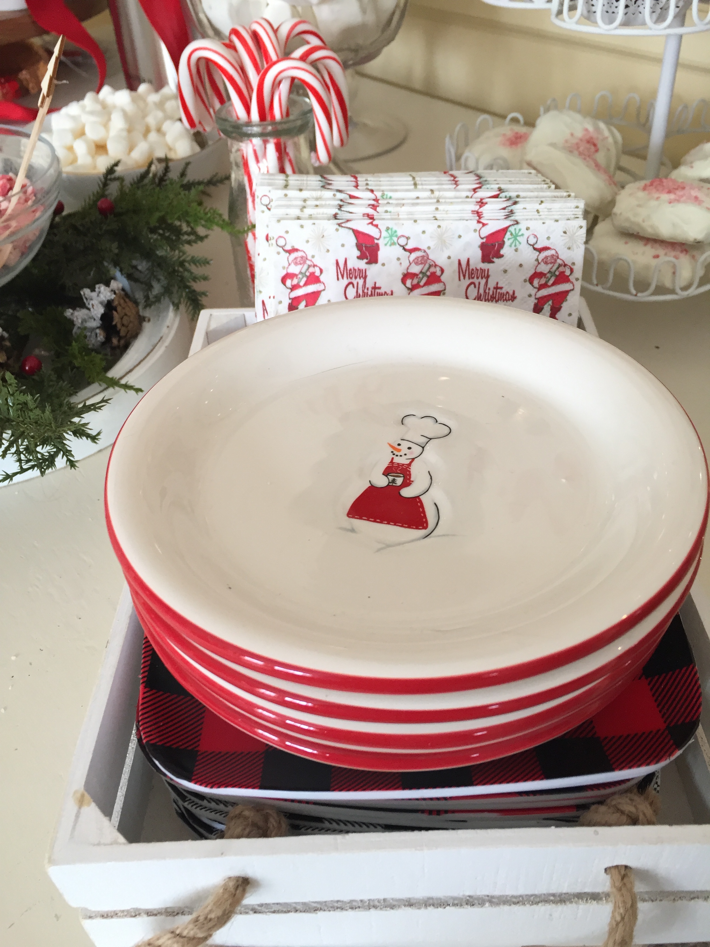 holiday plates