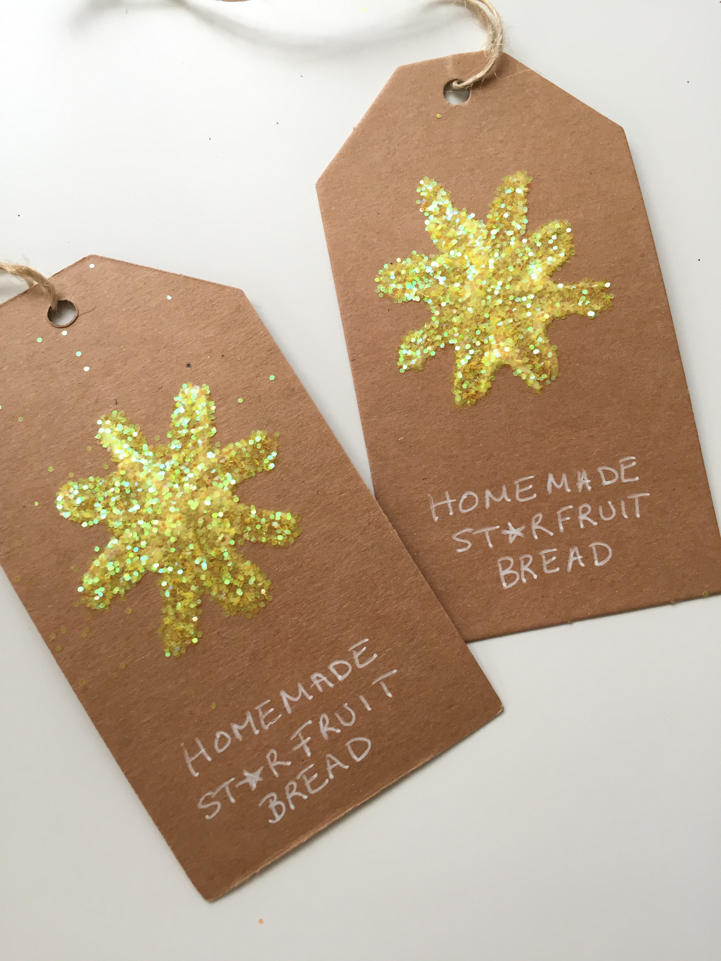 DIY gift tag