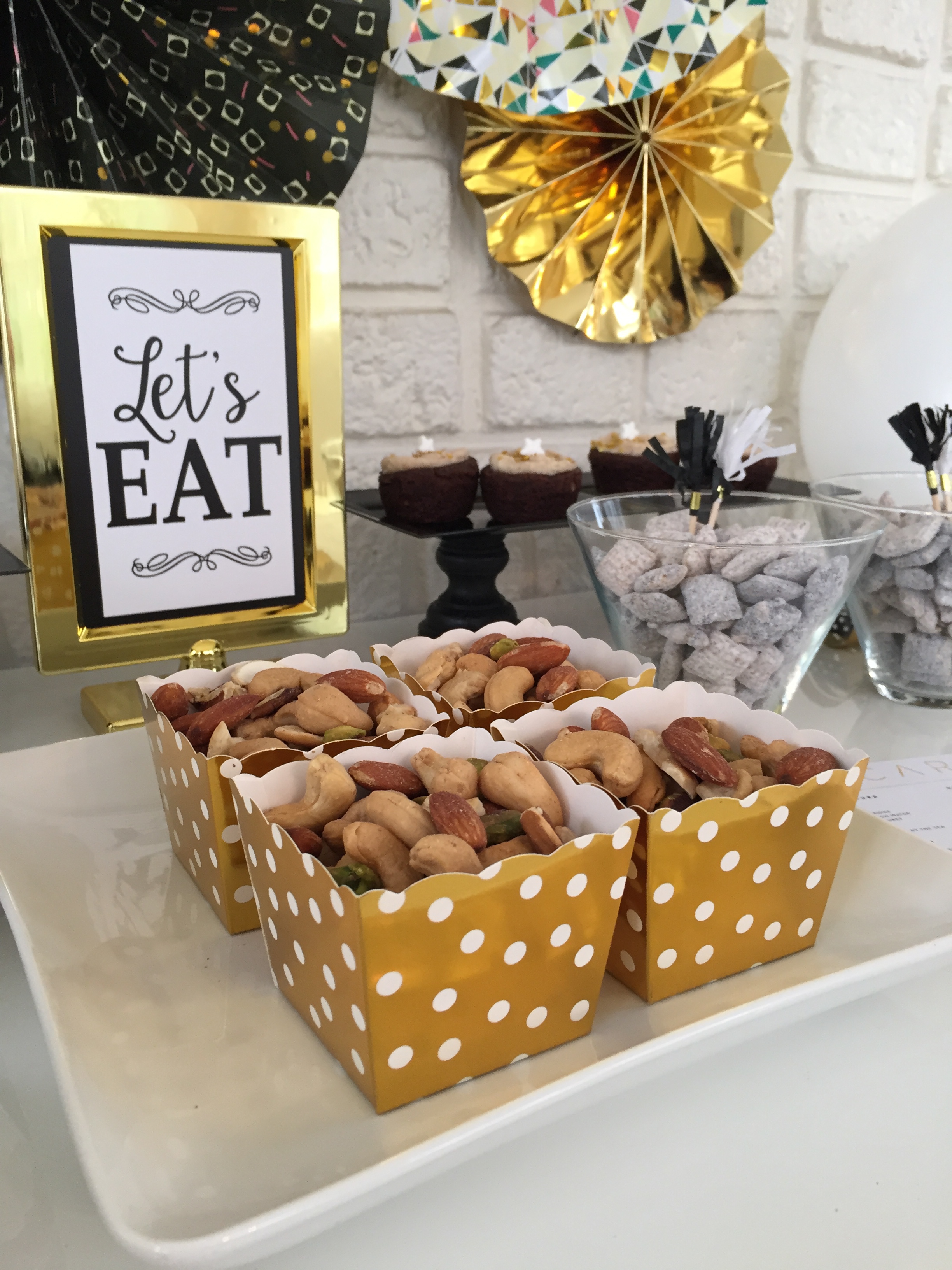 Oscars snack table